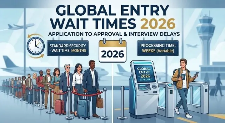 Global Entry Wait Times 2026: 4 to 11 Months